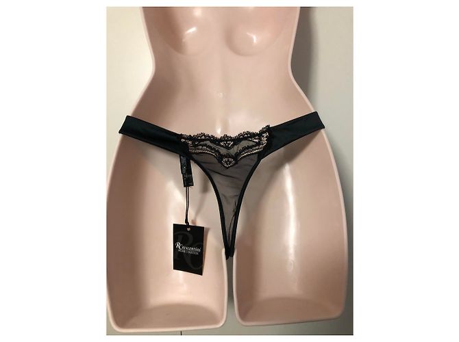 Autre Marque Perizoma RC Rescentini T2 Nero Nylon - vista 3