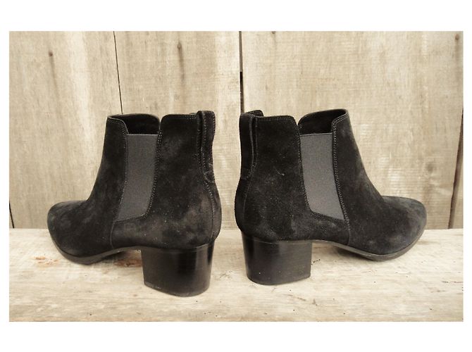 Colisee De Sacha Colisée boots Paris model Crosta mint condition Black - view 5