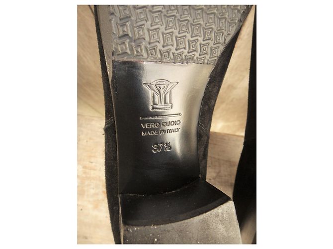 Colisee De Sacha Colisée boots Paris model Crosta mint condition Black - view 7