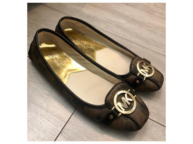 Michael Kors Bailarinas Castaño - vista 2