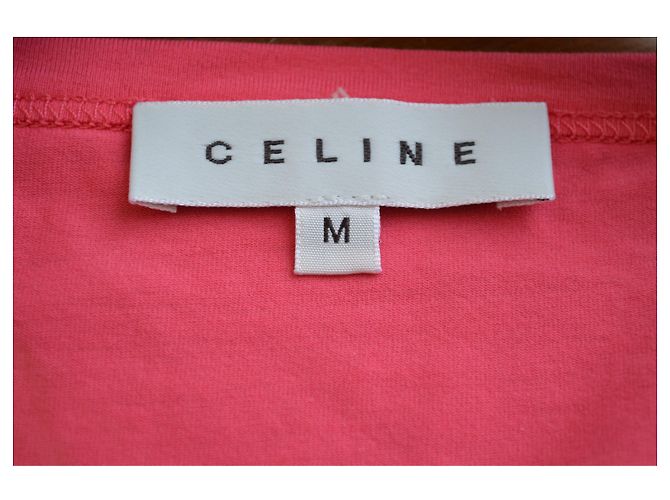 Autre Marque Céline Pink T-Shirt Vest Top Size M MEDIUM - view 4