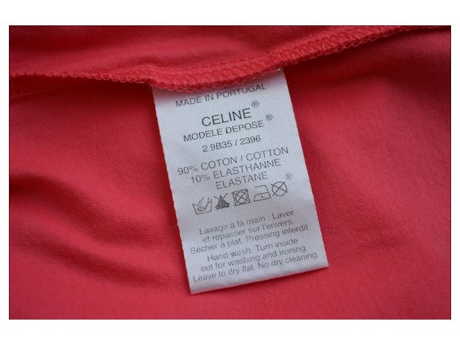 Autre Marque Céline Pink T-Shirt Vest Top Size M MEDIUM - view 5