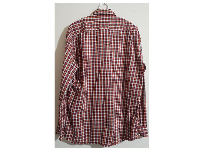 Camicia Bogner a quadri tartan in cotone da uomo - vista 2
