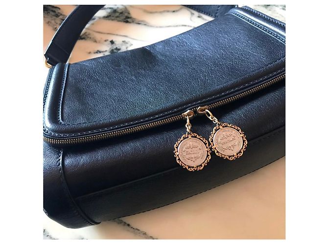 Borsa a mano in pelle nera Dolce & Gabbana Nero - vista 2