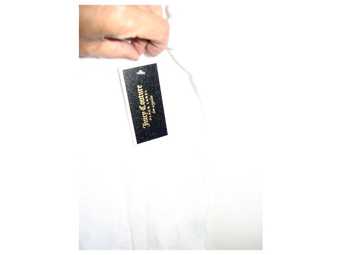 Juicy Couture T-shirt con logo (etichetta nera) Bianco Multicolore - vista 4