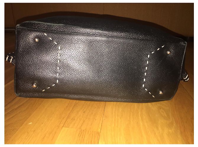 Borsa Bcbg Max Azria in pelle di agnello nera Nero - vista 7