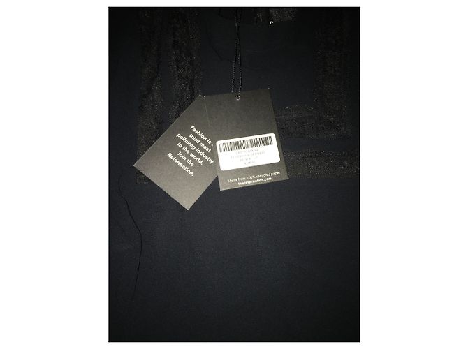 Autre Marque SACHI DAS REFORMATIONKLEID LOS ANGELES Schwarz - Ansicht 3