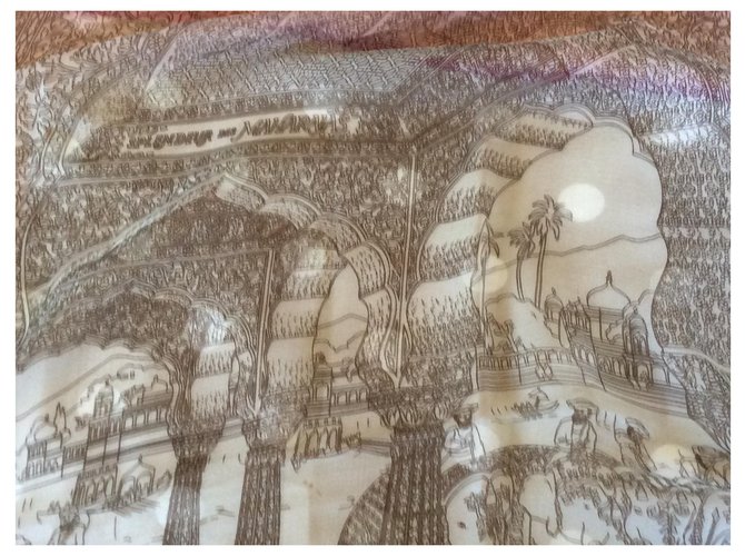 Hermès Gasa cuadrada Multicolor - vista 9