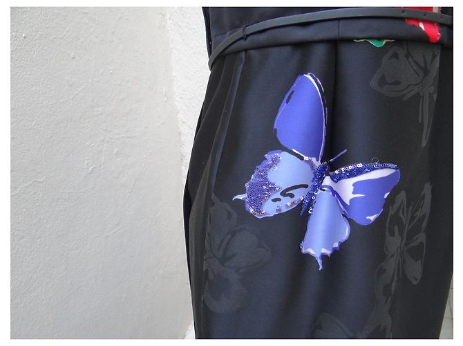 Abito Marc Jacobs con farfalle e paillettes Multicolore - vista 4