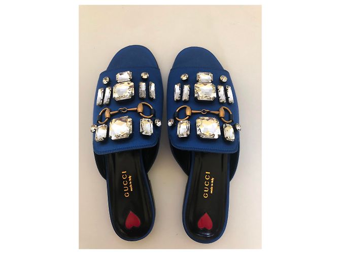 Gucci Mulas con cristales - vista 7