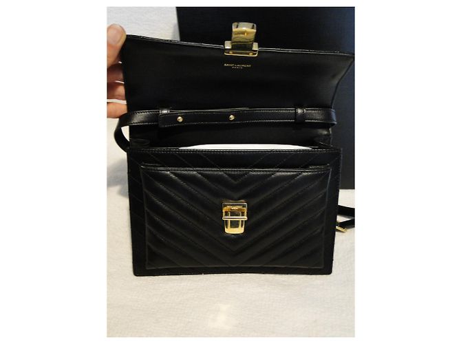 Saint Laurent Media del monogramma della scuola superiore - vista 10