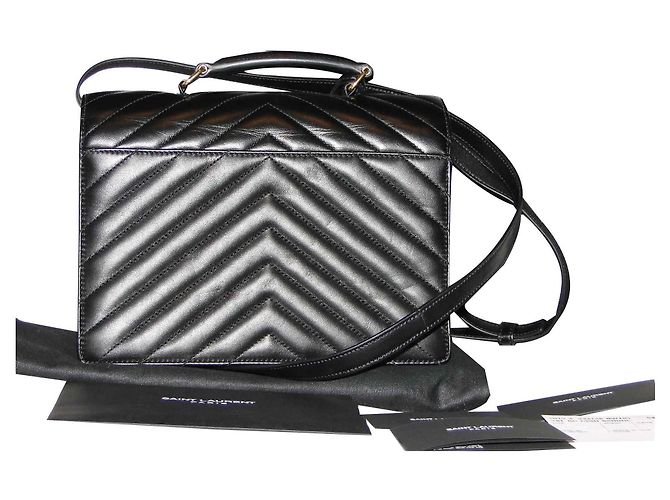 Saint Laurent Media del monogramma della scuola superiore - vista 2