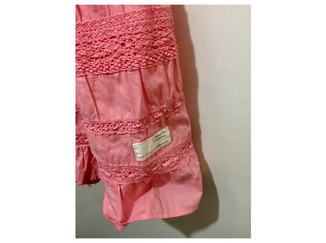 Odd Molly Túnica de algodón y encaje. Rosa - vista 5