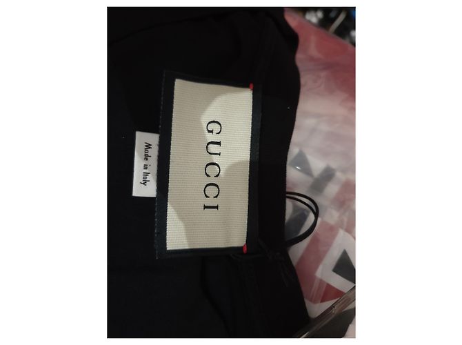 T-shirt Gucci in cotone nero XL - vista 2
