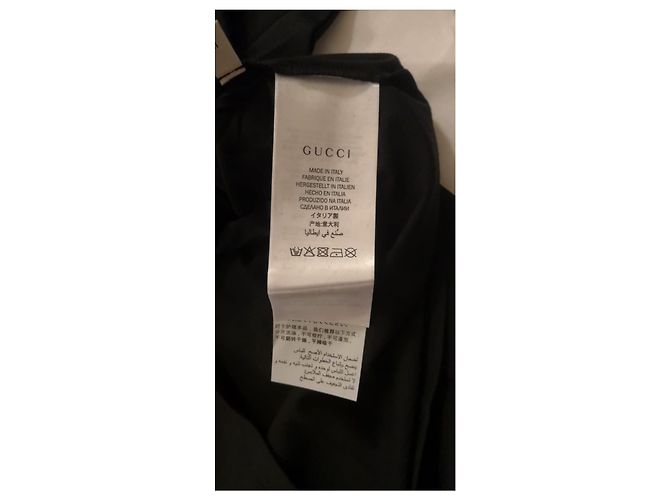 T-shirt Gucci in cotone nero XL - vista 3
