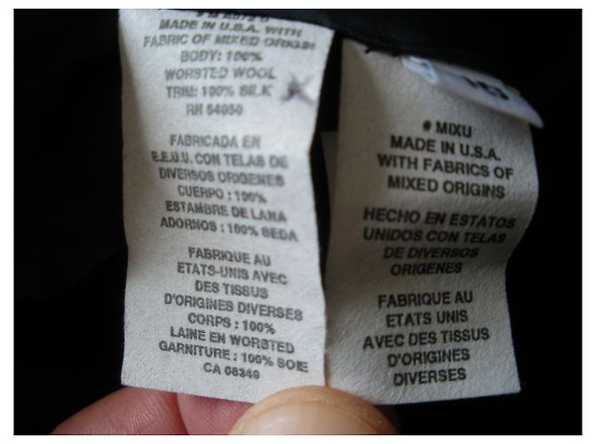 Christian Dior Wolljacke Dunkelblau - Ansicht 7