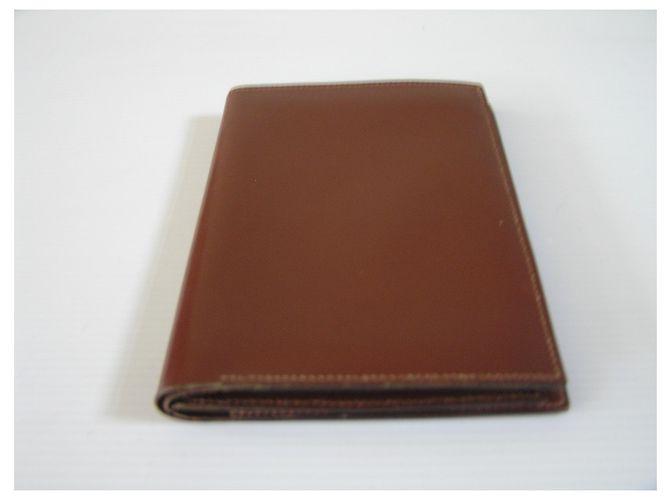 Hermès Wallet card holder Cognac - view 3