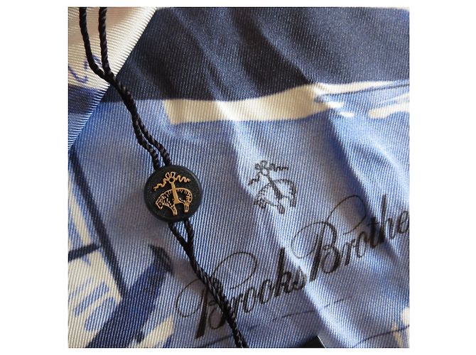 Brook Brothers Brooks Brothers: Beautiful Silk Square Multicolore - vista 10