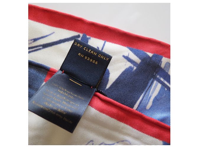 Brook Brothers Brooks Brothers: Beautiful Silk Square Multicolore - vista 11