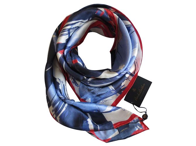 Brook Brothers Brooks Brothers: Beautiful Silk Square Multicolore - vista 2