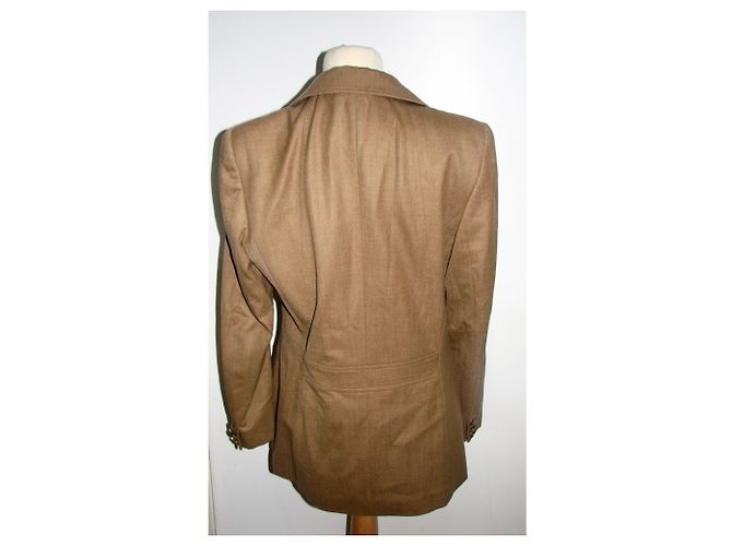 Escada Blazer aus Wolle caramel Karamell - Ansicht 2