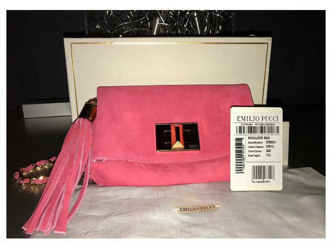 Borsa a tracolla Emilio Pucci Rosa - vista 2