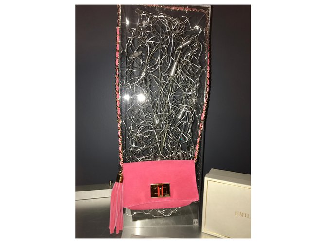 Borsa a tracolla Emilio Pucci Rosa - vista 9