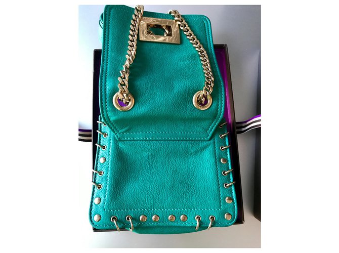 Emilio Pucci Pouchette D'oro Verde - vista 5