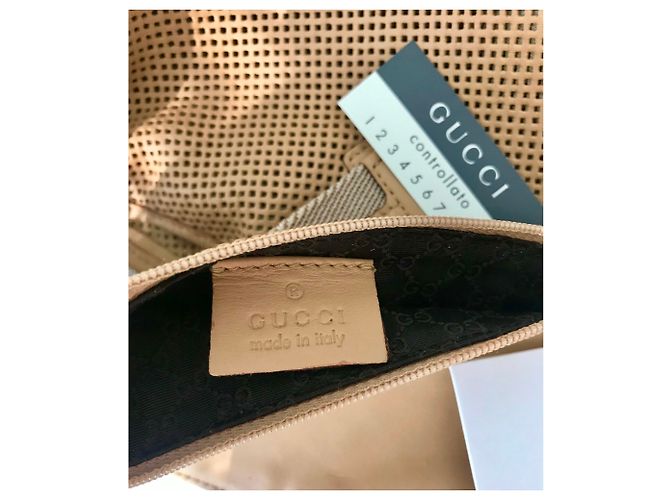 Gucci Jackie Borsa a tracolla in pelle traforata Beige - vista 7