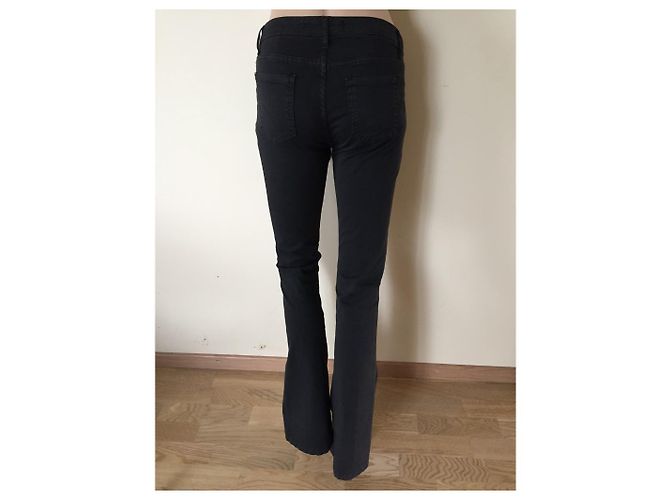 Autre Marque Jeans in cotone nero XS - vista 4