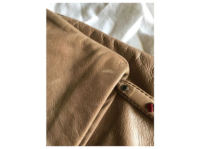 Marc by Marc Jacobs Grande pochette sulla patta Taupe - vista 11