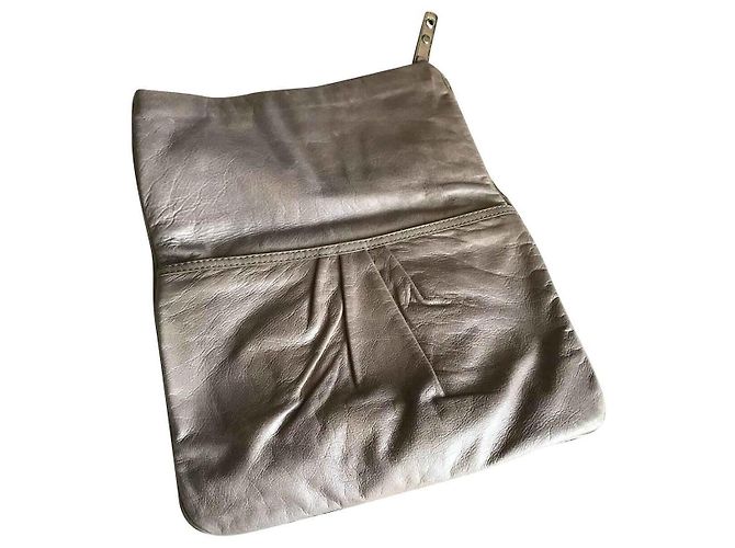 Marc by Marc Jacobs Grande pochette sulla patta Taupe - vista 2