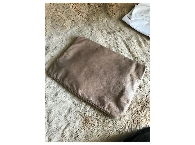 Marc by Marc Jacobs Grande pochette sulla patta Taupe - vista 8