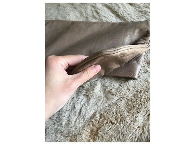 Marc by Marc Jacobs Grande pochette sulla patta Taupe - vista 9