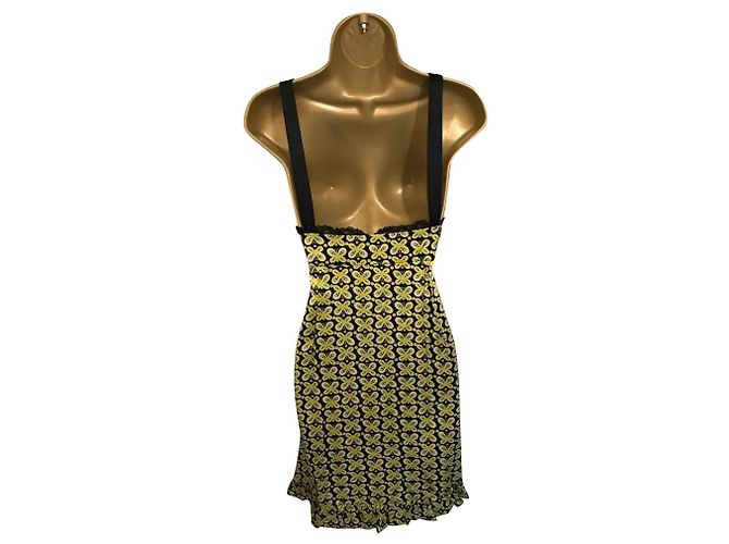 Betsey Johnson Abiti Nero Giallo - vista 2