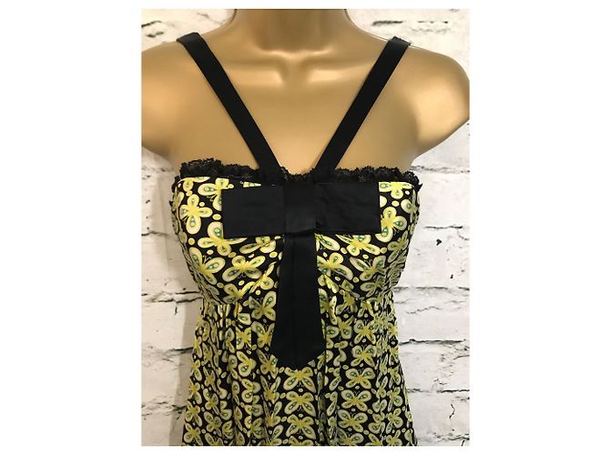 Betsey Johnson Abiti Nero Giallo - vista 3
