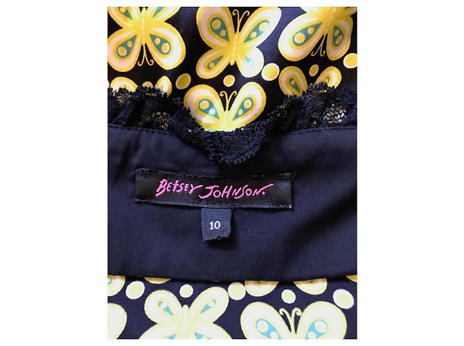 Betsey Johnson Abiti Nero Giallo - vista 7