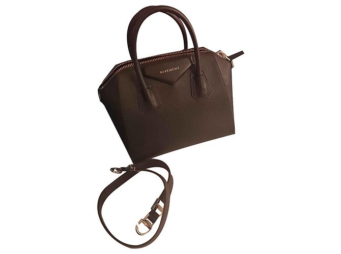 Givenchy Antigona Handtasche aus Lammleder Schwarz - Ansicht 2