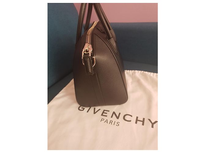 Givenchy Antigona Handtasche aus Lammleder Schwarz - Ansicht 6
