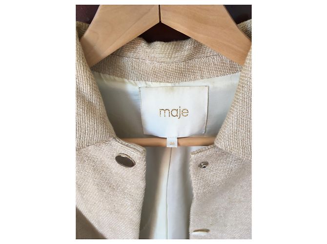 Maje Giacca beige - vista 2