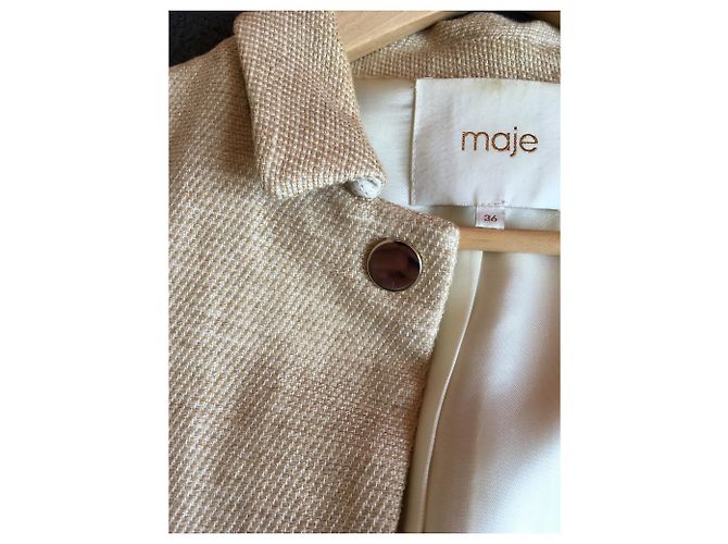 Maje Giacca beige - vista 5