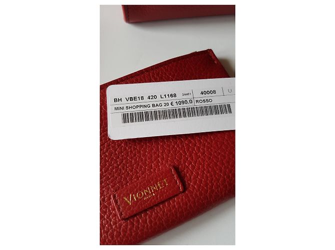 Vionnet Handtaschen Rot - Ansicht 14