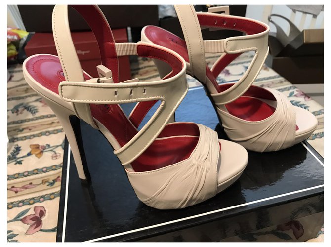 Sandali Cesare Paciotti Beige - vista 8