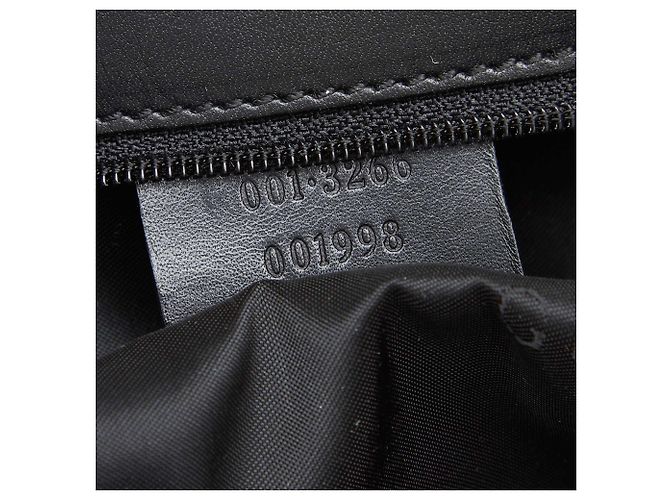 Gucci Tracolla in pelle scamosciata nera - vista 7