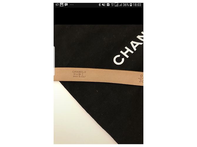 Cinturón de oro de Chanel Dorado - vista 4
