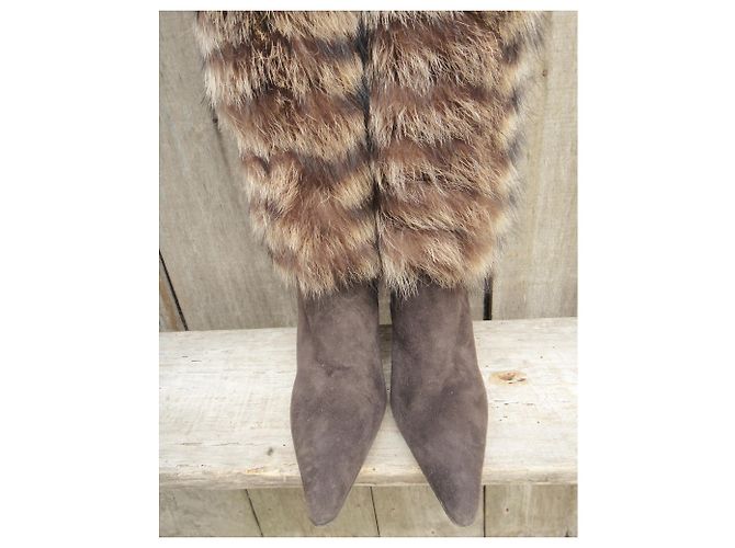 Botas de Andrea Pfister 40 Castaño - vista 5