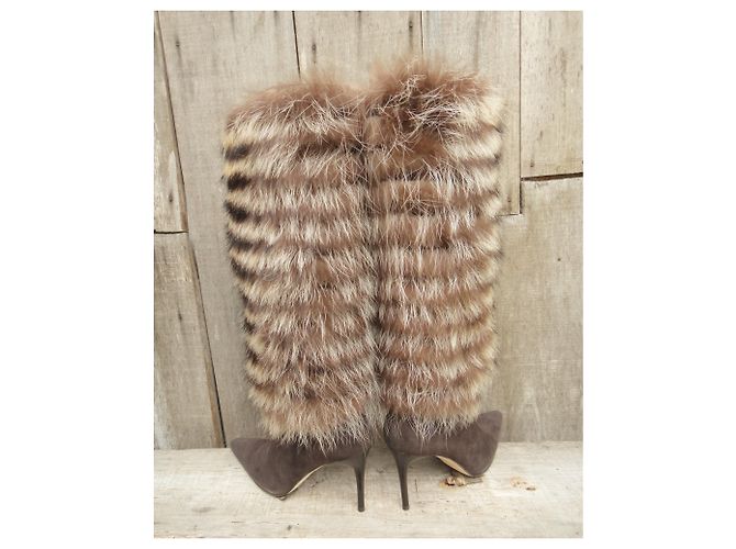 Botas de Andrea Pfister 40 Castaño - vista 6