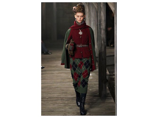 Chanel Runway Paris-Edinburgh Cashemere-Strickjacke / -jacke - Ansicht 2