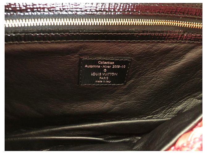 Clutch Louis Vuitton Coquette in seta rosa - vista 4