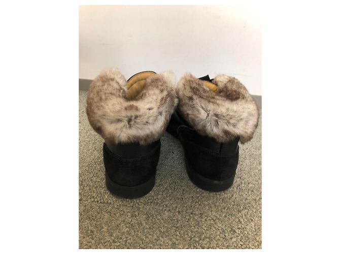 Sneakers Chanel in pelle nera Nero - vista 5